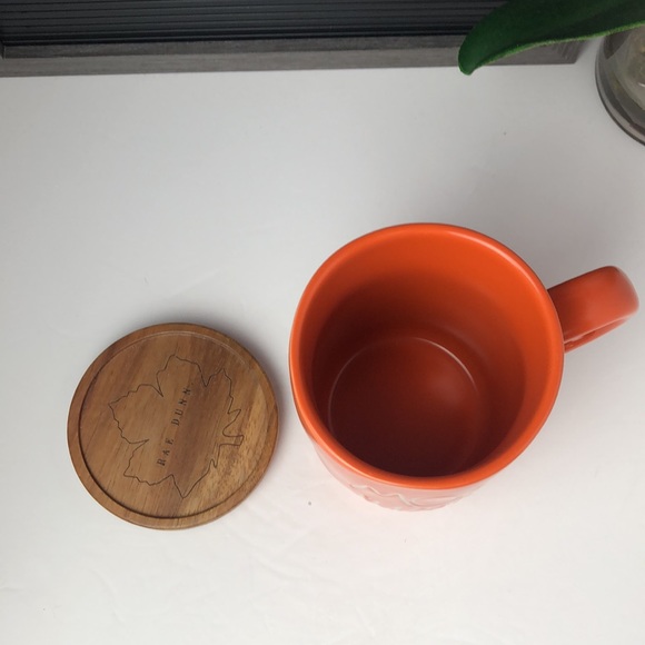 🛍️ New Rae Dunn Mornin’ pumpkin mug with topper - Picture 7 of 8